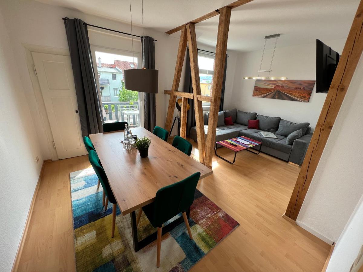 Jena City Apartment, Balkon, Sonnig, Wifi, Parkplaetze, Naehe Zentrum エクステリア 写真
