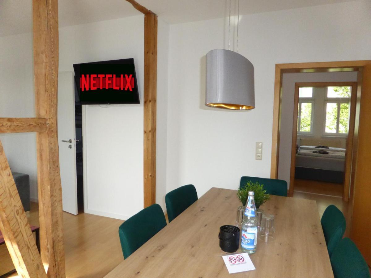 Jena City Apartment, Balkon, Sonnig, Wifi, Parkplaetze, Naehe Zentrum エクステリア 写真