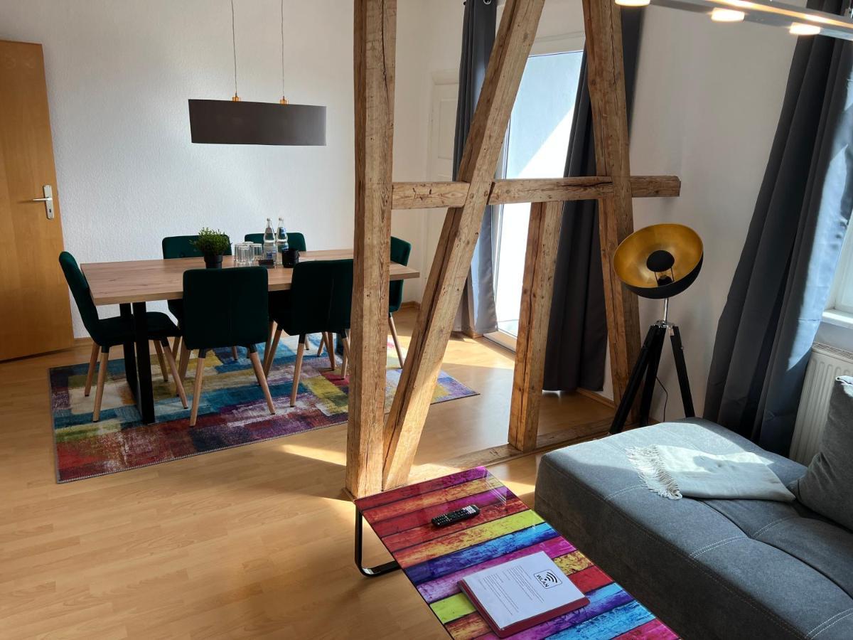 Jena City Apartment, Balkon, Sonnig, Wifi, Parkplaetze, Naehe Zentrum エクステリア 写真