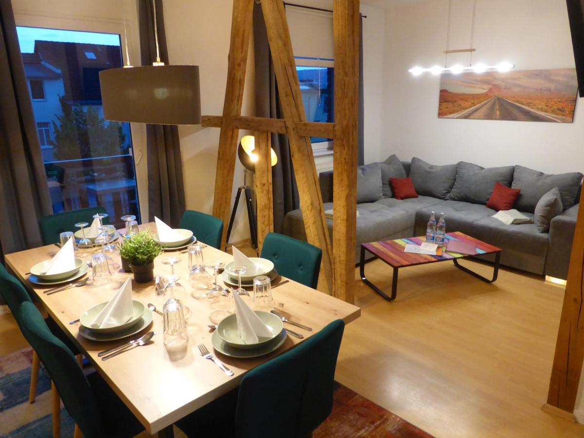 Jena City Apartment, Balkon, Sonnig, Wifi, Parkplaetze, Naehe Zentrum エクステリア 写真