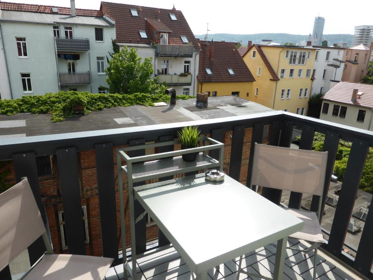 Jena City Apartment, Balkon, Sonnig, Wifi, Parkplaetze, Naehe Zentrum エクステリア 写真