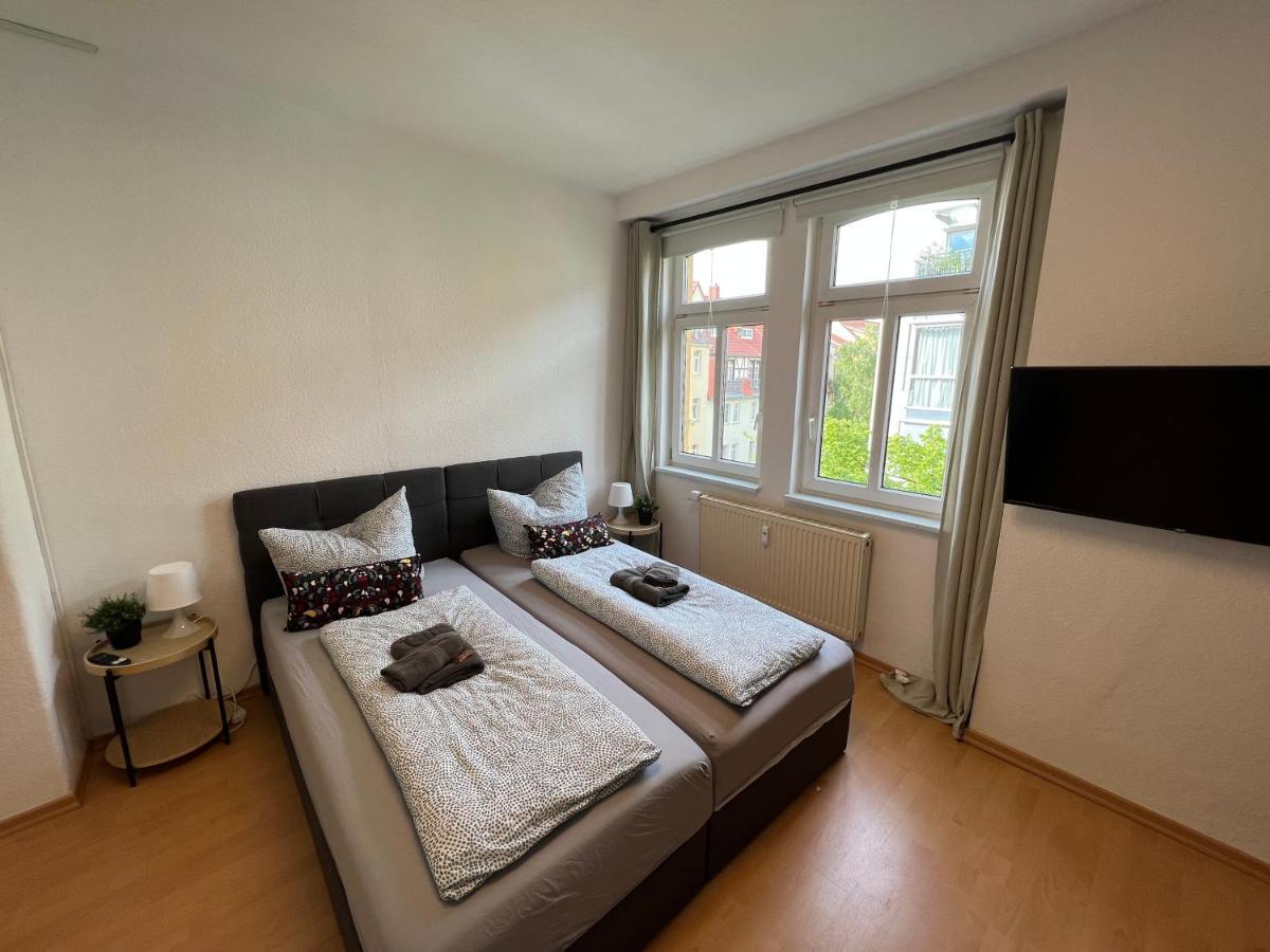 Jena City Apartment, Balkon, Sonnig, Wifi, Parkplaetze, Naehe Zentrum エクステリア 写真