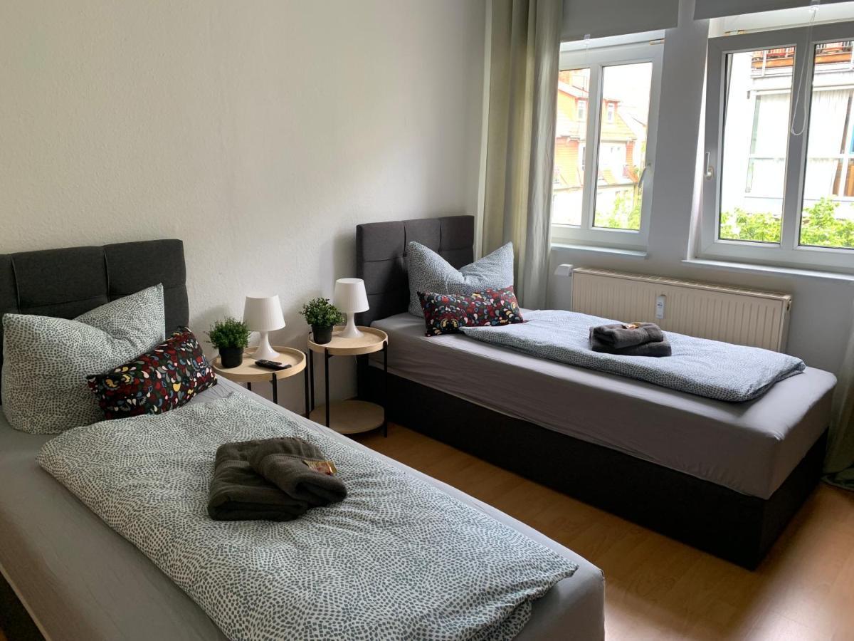 Jena City Apartment, Balkon, Sonnig, Wifi, Parkplaetze, Naehe Zentrum エクステリア 写真